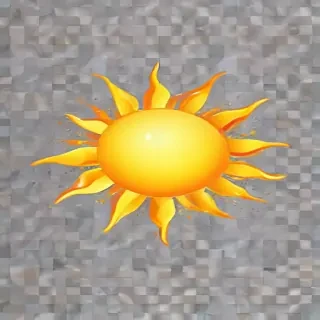 sun clip art transparent background