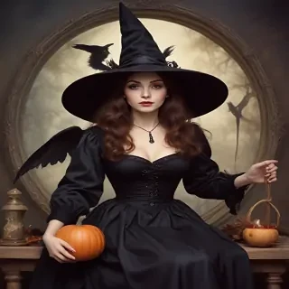 vintage witch pictures