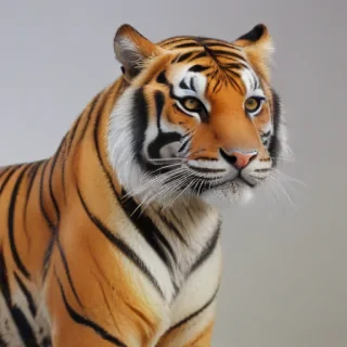 transparent tiger