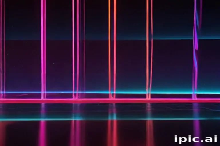 neon color background