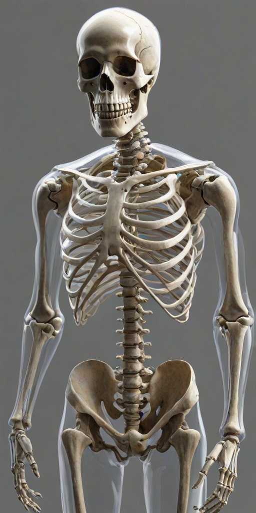 skeleton transparent
