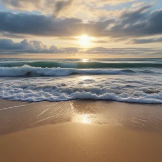 beach iphone