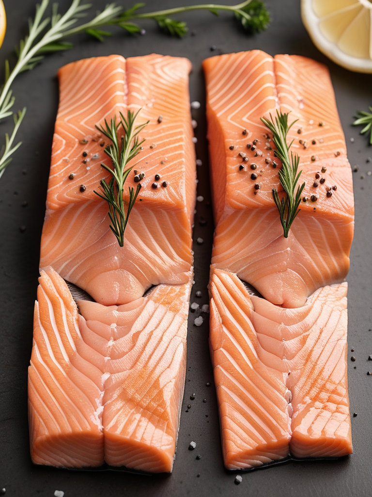 air fry frozen salmon fillet