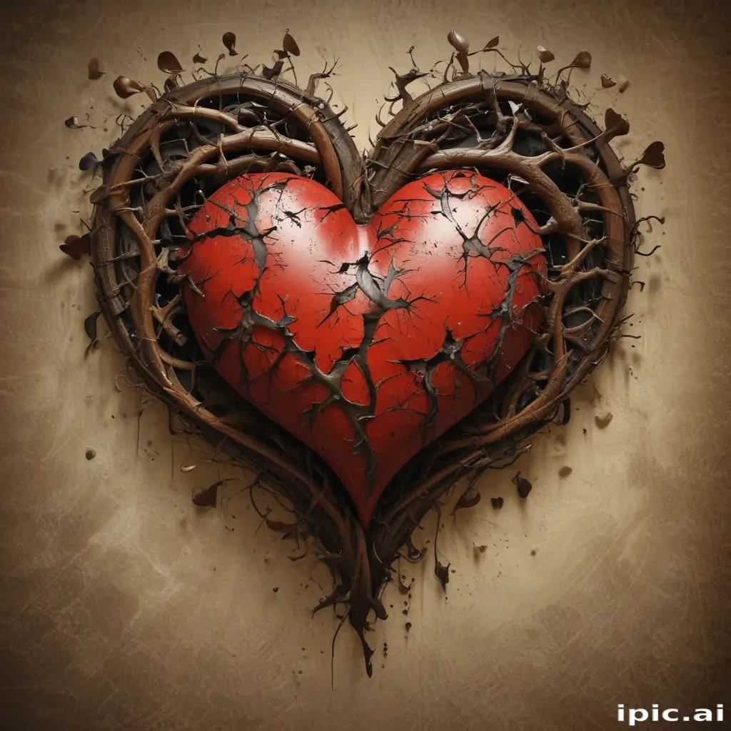 heart broken wallpaper