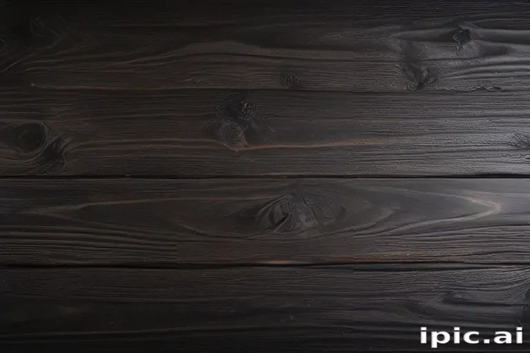 wood texture black