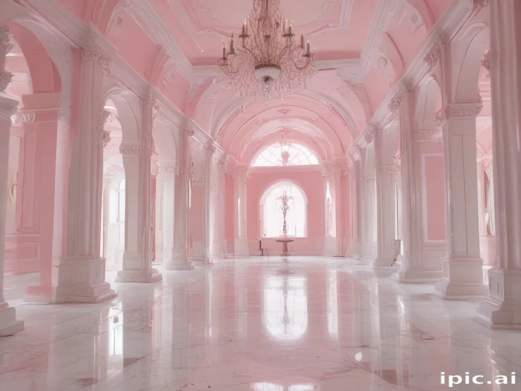 pink and white aesthetic