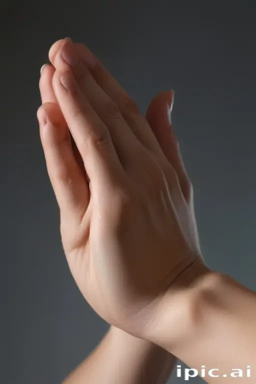praying hands transparent background