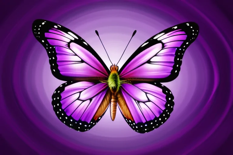 butterfly purple