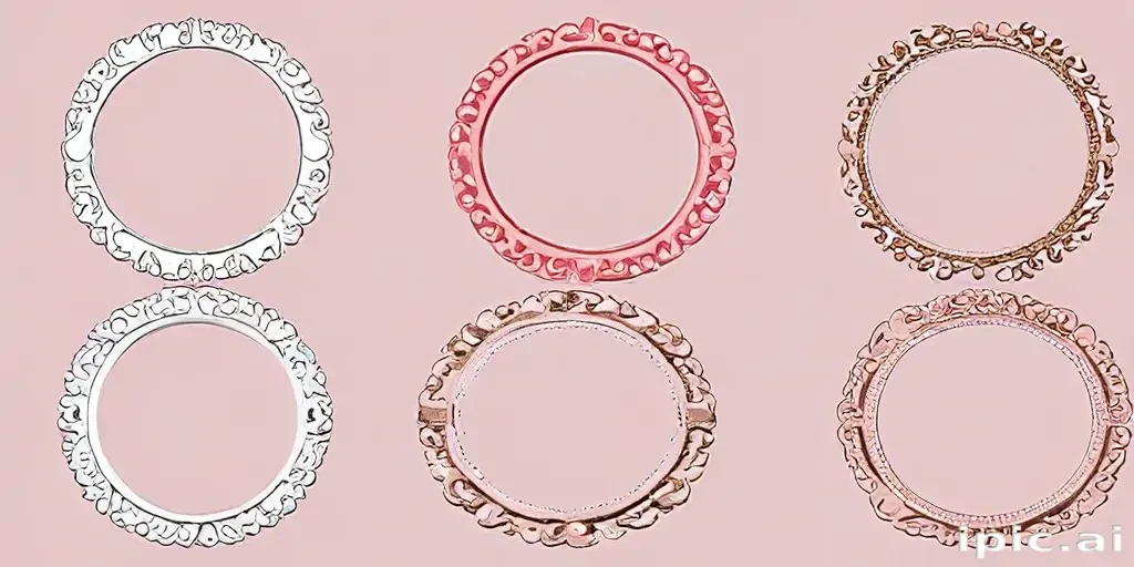 circle frame clipart