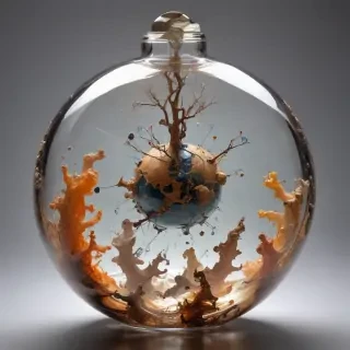 transparent bomb
