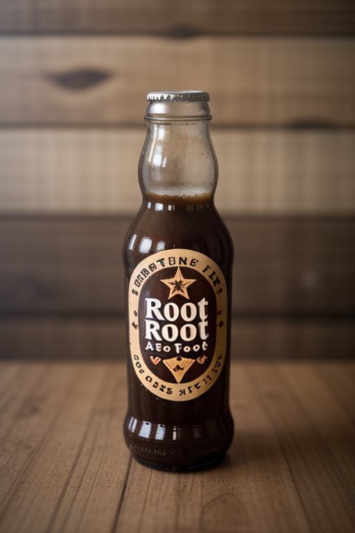 root beer in a bottle
