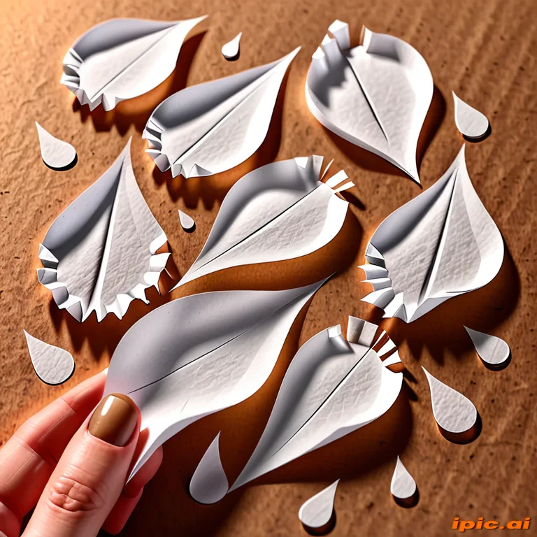paper tears png