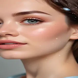 sparkling transparent