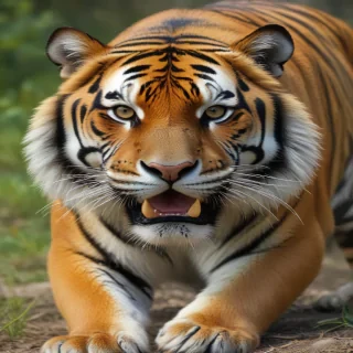 tiger transparent