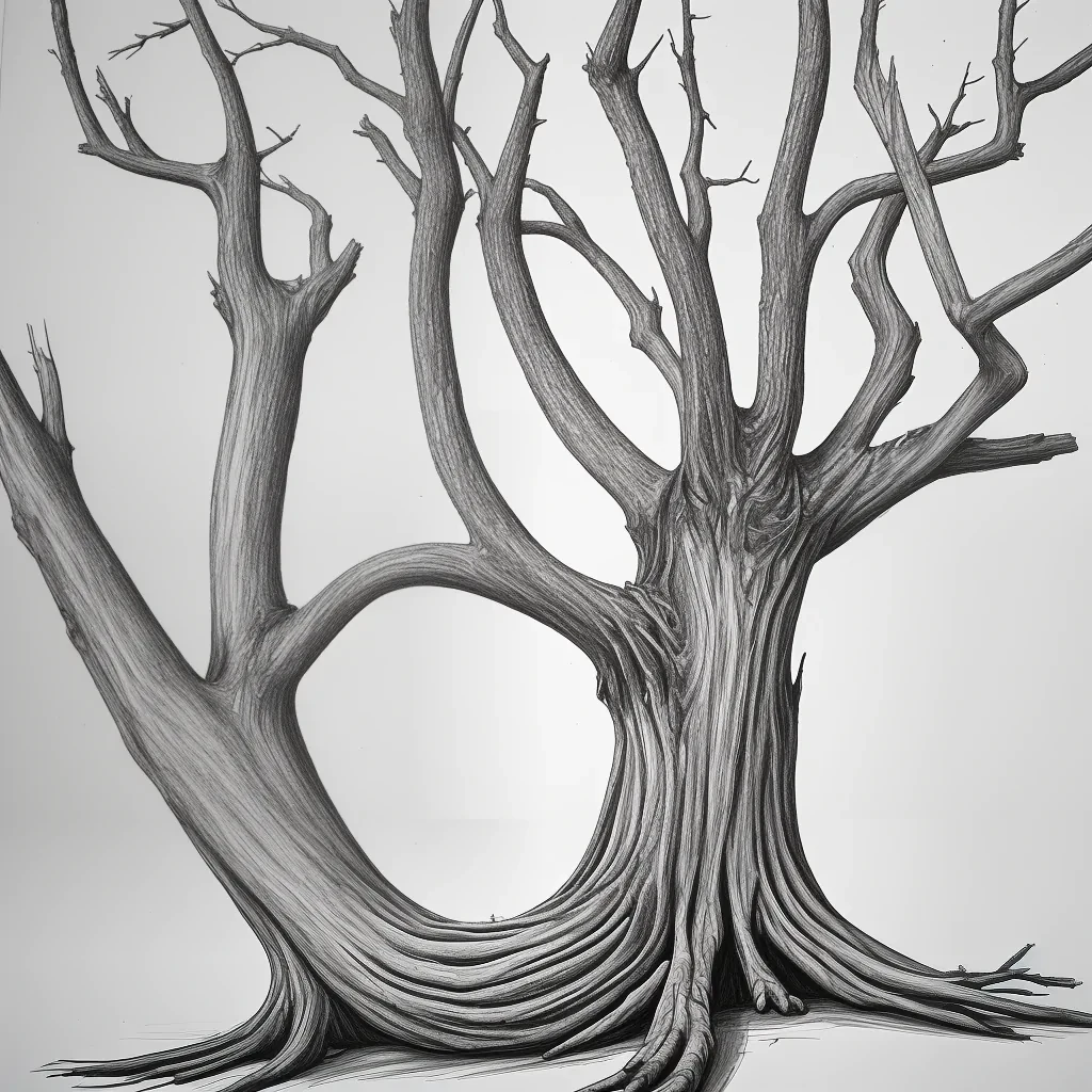 dead tree drawings