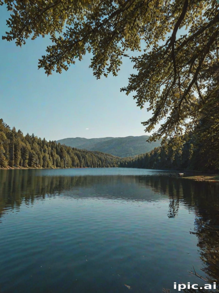 background lake