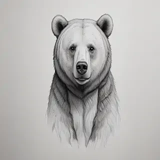 bear drawlings