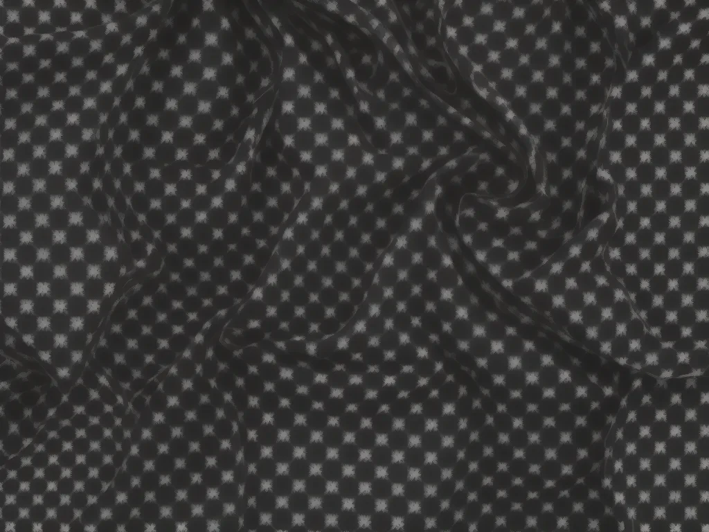 black with white pattern