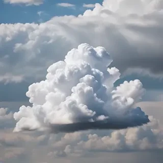 clouds with transparent background