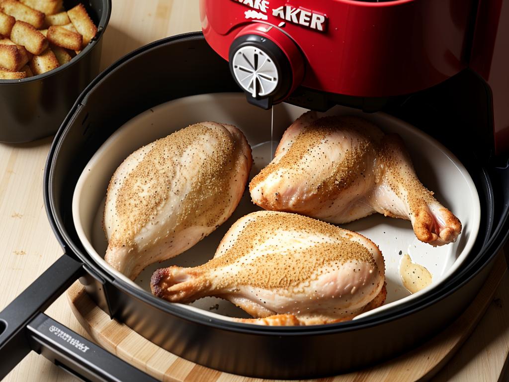 shake and bake chicken in air fryer