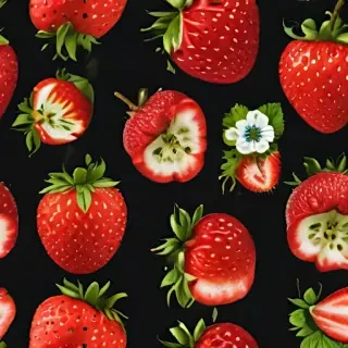 strawberry wallpaper desktop
