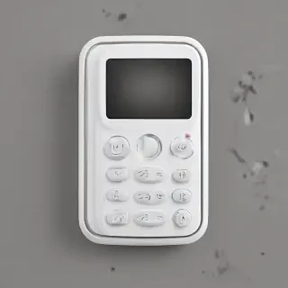 icon phone white