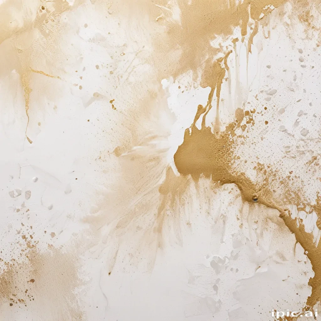 gold and white background