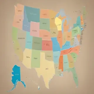 united states of america map