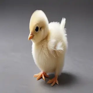 transparent chick