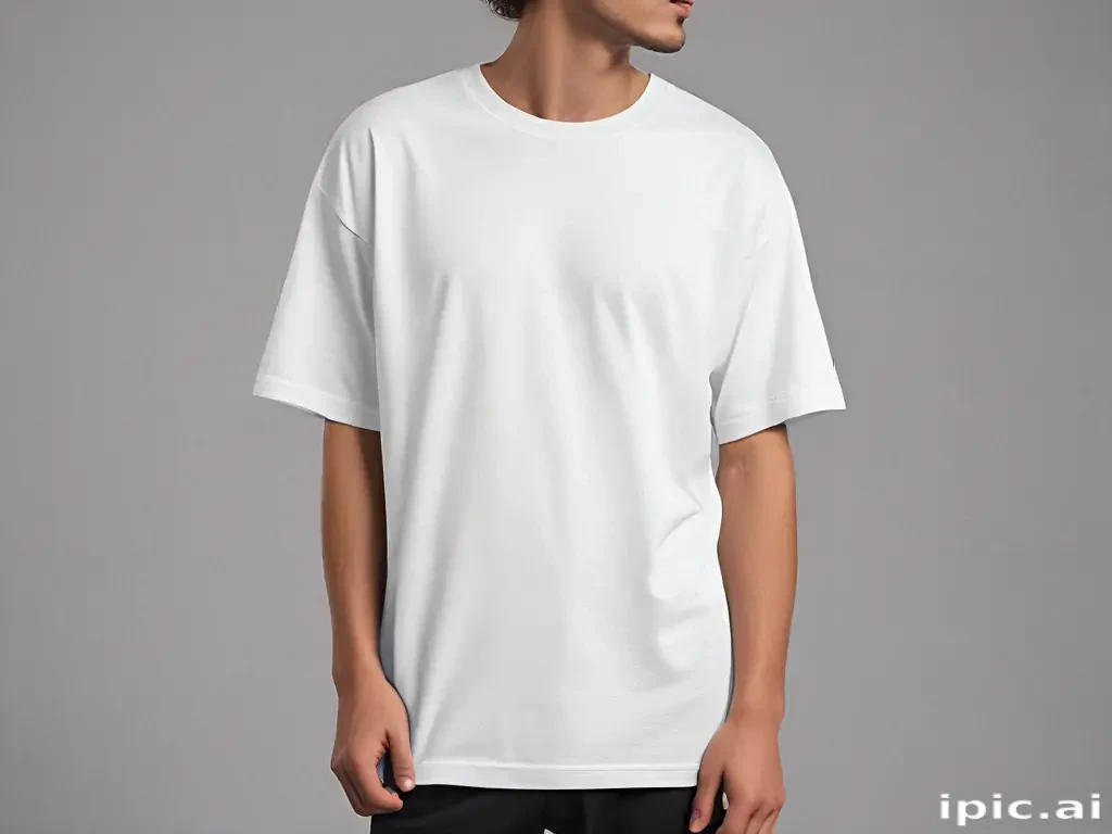 oversized t shirt mockup