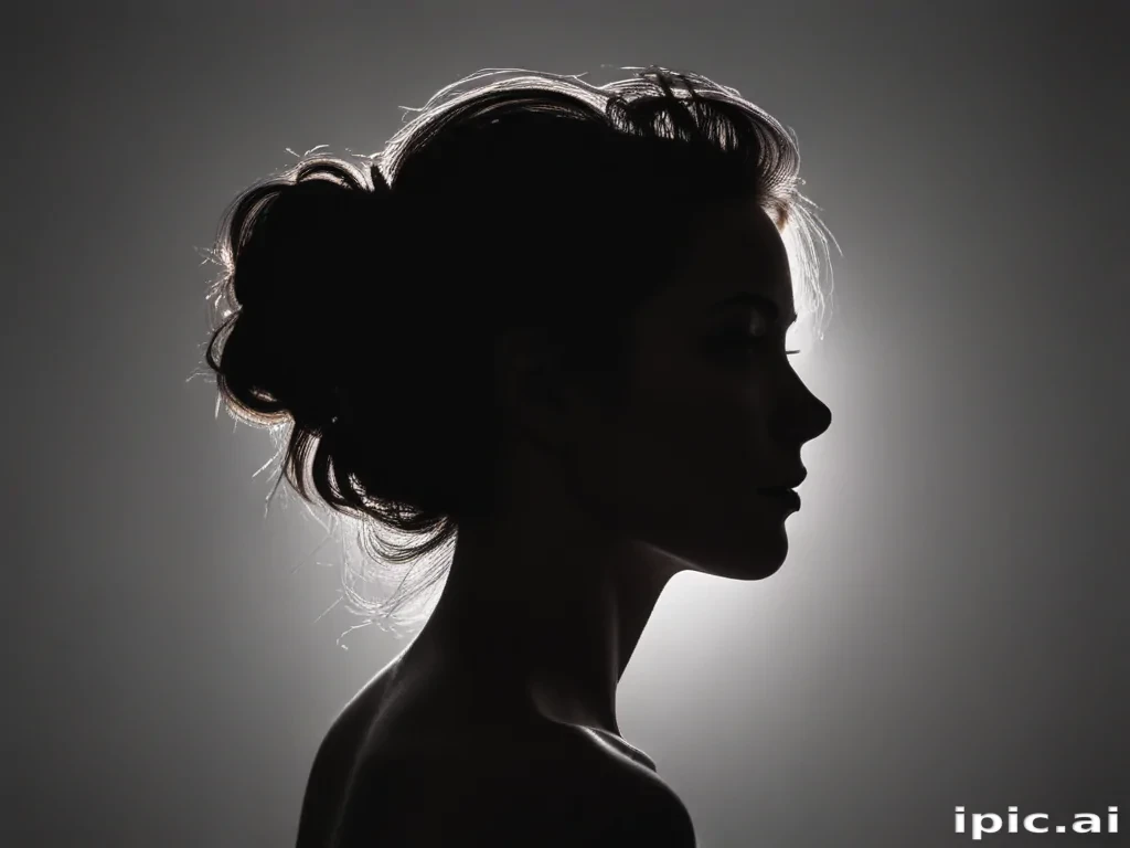 woman silhouette png
