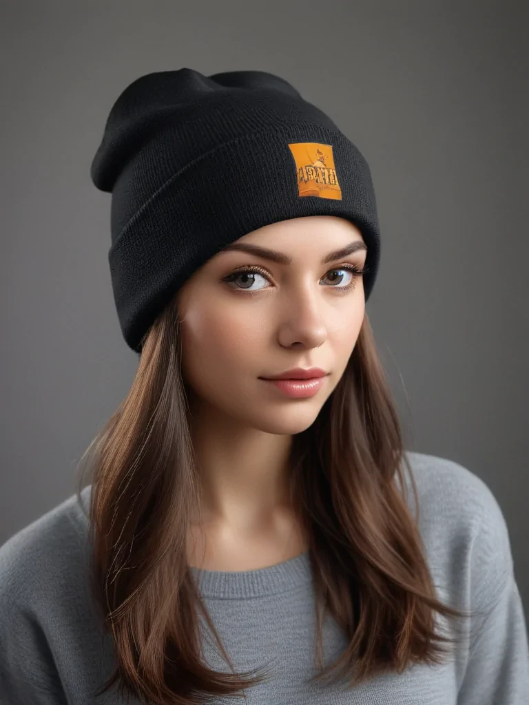 beanie mockup free