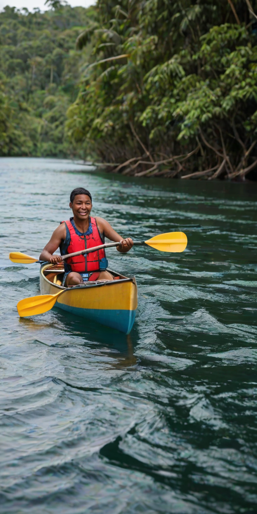 canoeing png