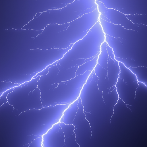 lightning transparent