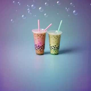 bubble tea background