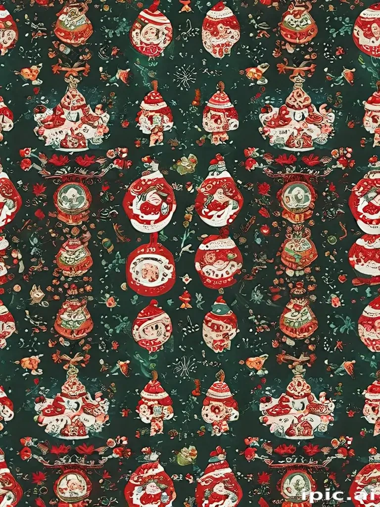 christmas pattern background