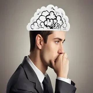 thinking person