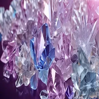 crystal background wallpaper