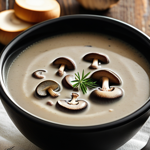 mushroom soup recipe no cream