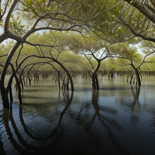 mangrove trees