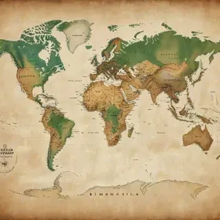 world map picture
