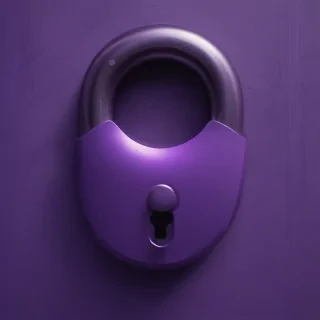purple lock screen