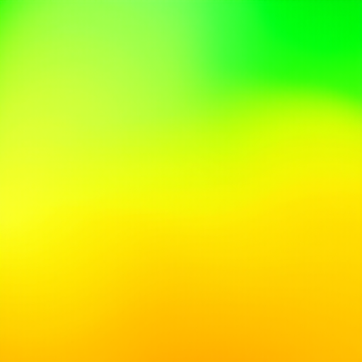 Create a vibrant gradient background blending from emerald green to golden yellow, using a Canon EOS R5 with a 50mm lens at f/1.8, ISO 100, and a shutter speed of 1/125s, in a soft-focus style for smooth color transitions.