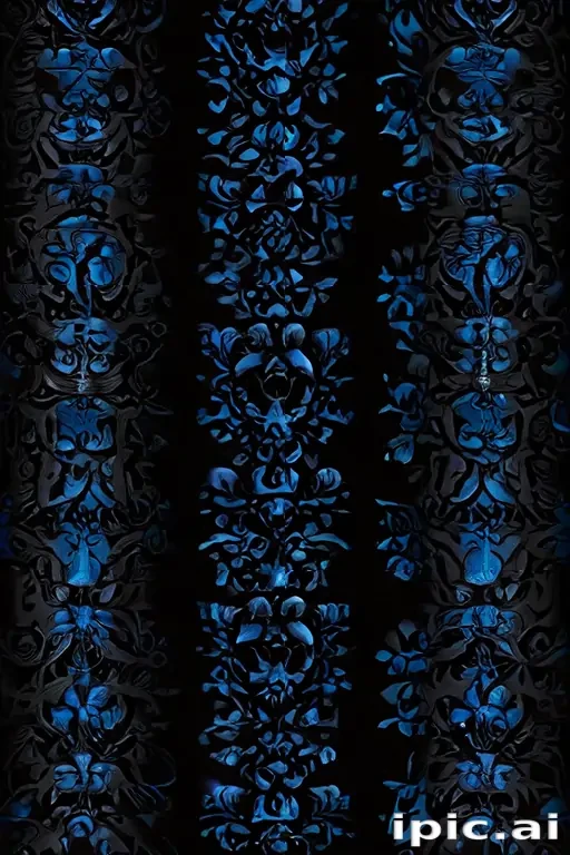black and blue wallpaper
