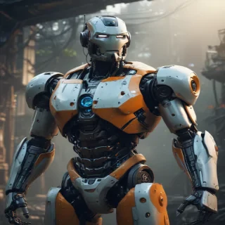 background for robot