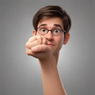 pointing finger png