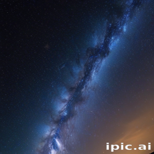 Stunning View of the Milky Way Galaxy Illuminating the Night Sky