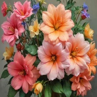 flowers to draw in color