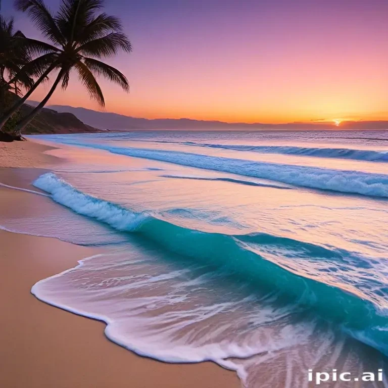 ios beach wallpaper