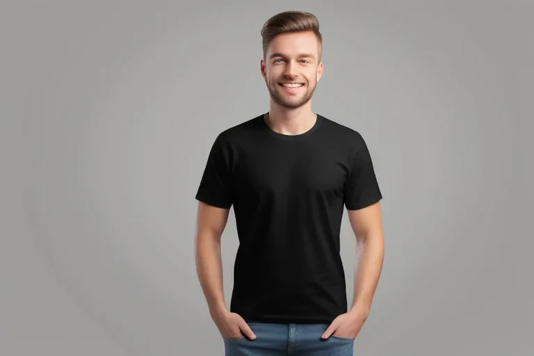 high resolution black t shirt template